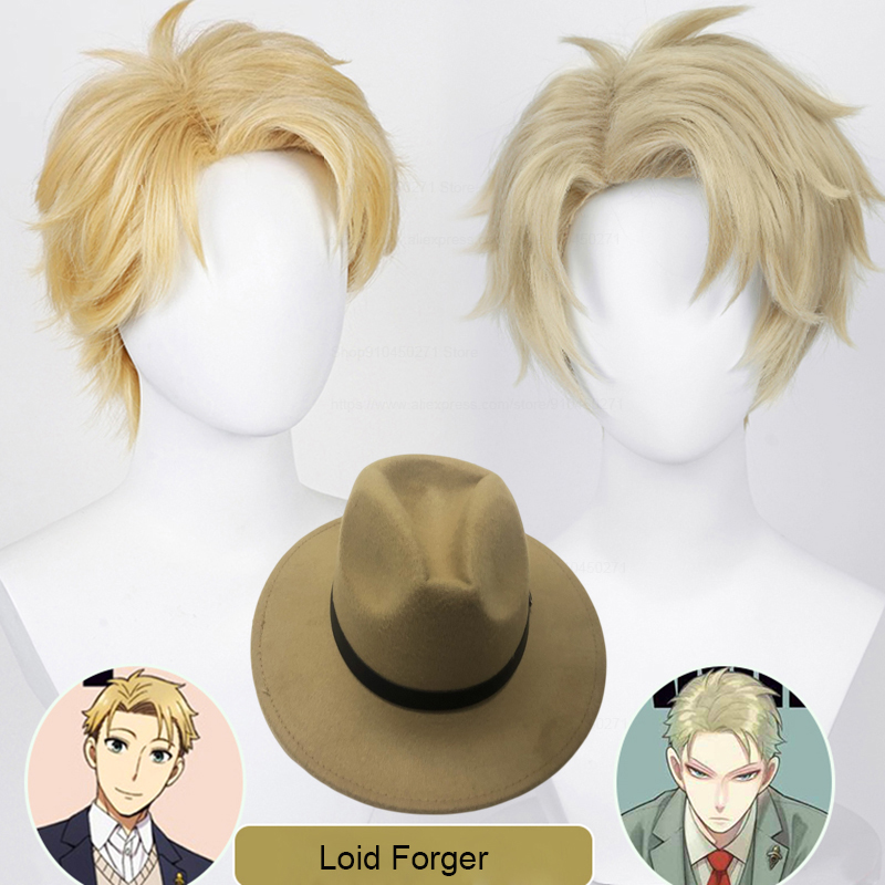 Spy Family Outfit - Peruka do Cosplay z rodziny szpiegów