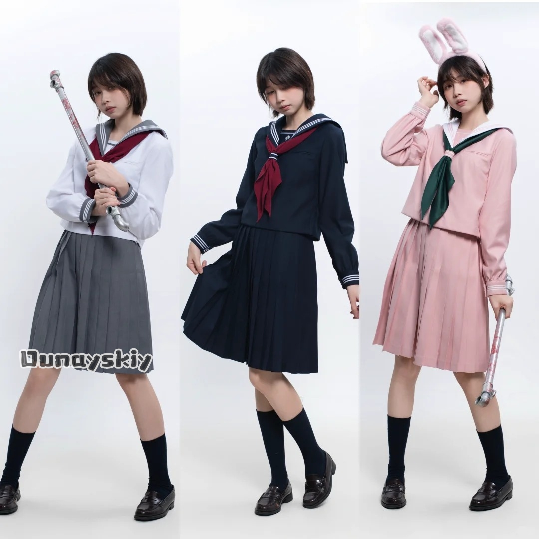 Cosplay Anime Basic - Kostium Cosplay Hinako Shimizu {Dunayskiy} 3-kolorowy,