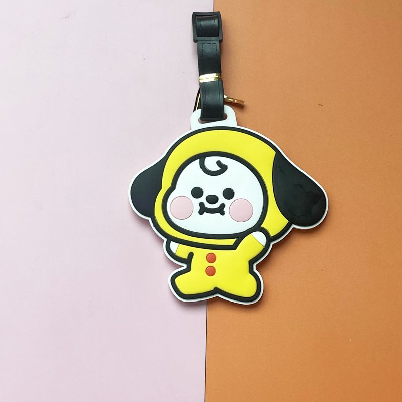 Anime Cosplay Girl Name - Anime BT21 Etykiety na bagaż podróżny,