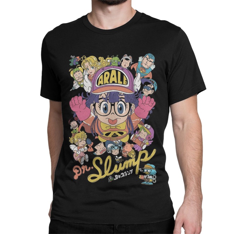 Anime Cosplay Ideas Male - Męska Damska Koszulka Arale Anime Śliczna