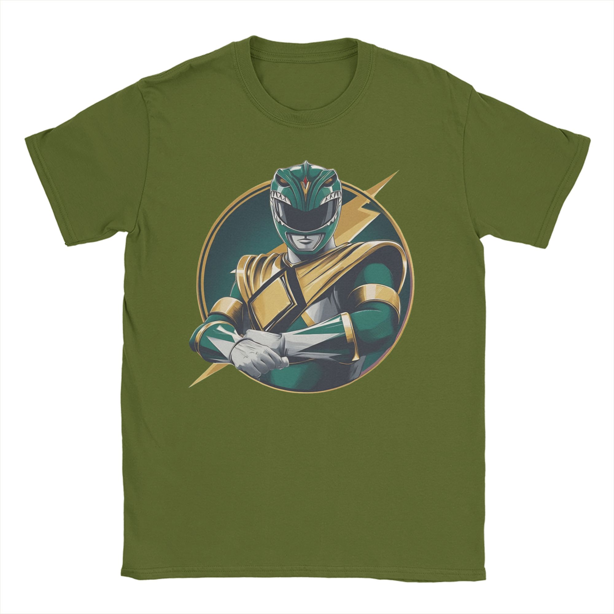 Koszulka Green Power Rangers M – Anime Cosplay Ideas Male recenzja i cena