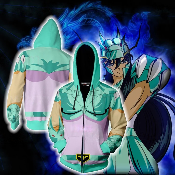 Anime Saint Seiya Bluzy z nadr – Cosplay Anime Basic recenzja i cena