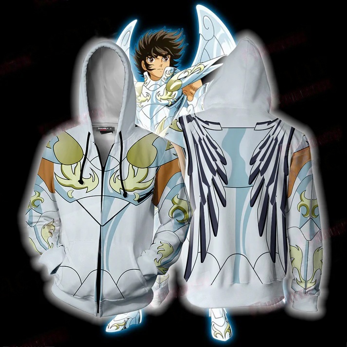 Anime Saint Seiya Bluzy z nadr – Cosplay Anime Basic recenzja i cena