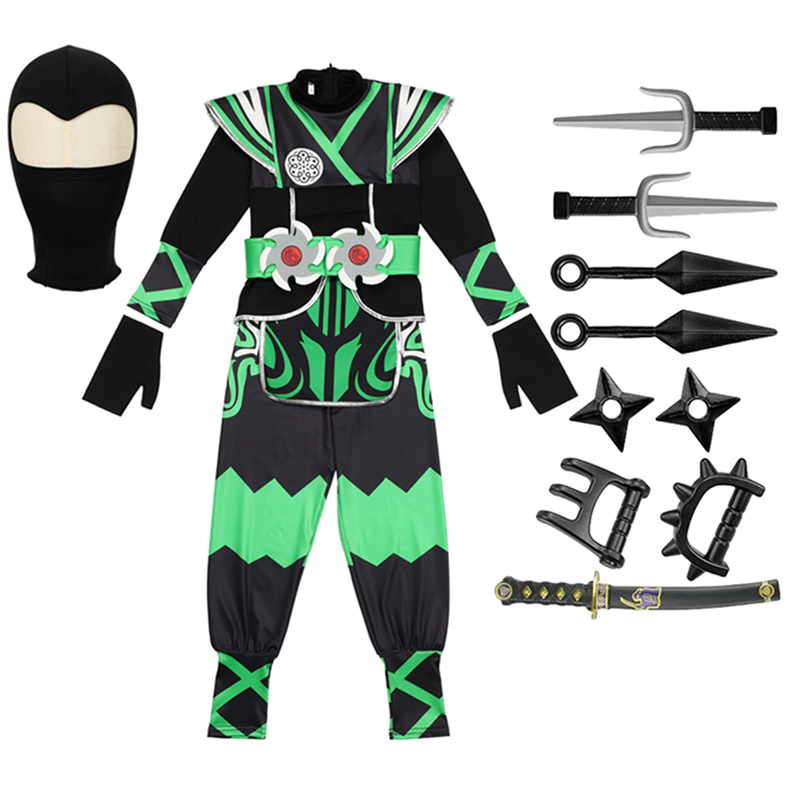 Zestaw Kostiumu Japońskiego Ni – Anime Cosplay Ninja recenzja i cena