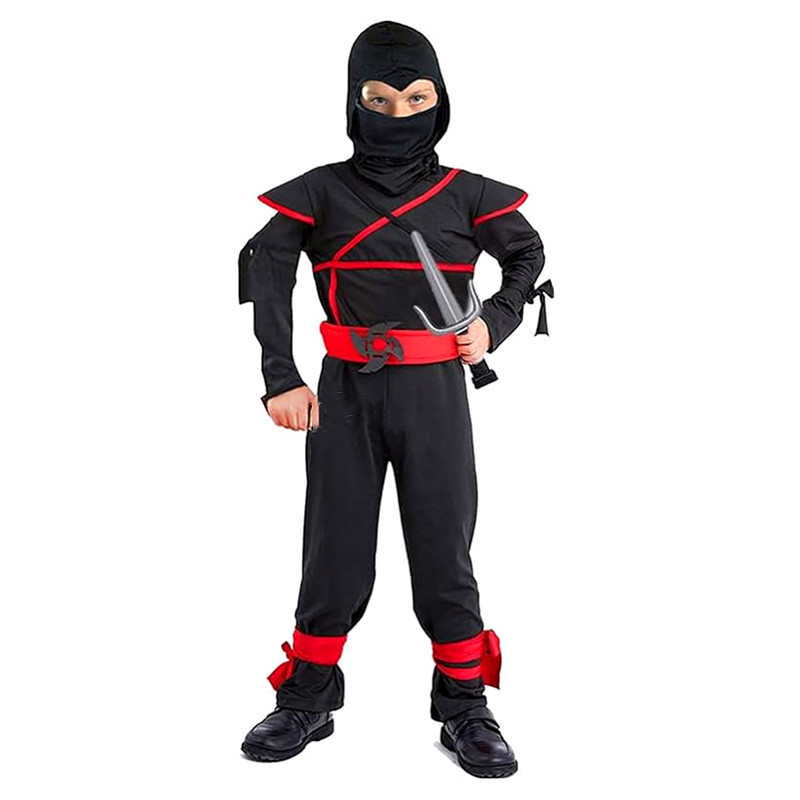 Czerwony Strój Ninja Samuraja  – Anime Cosplay Ninja recenzja i cena