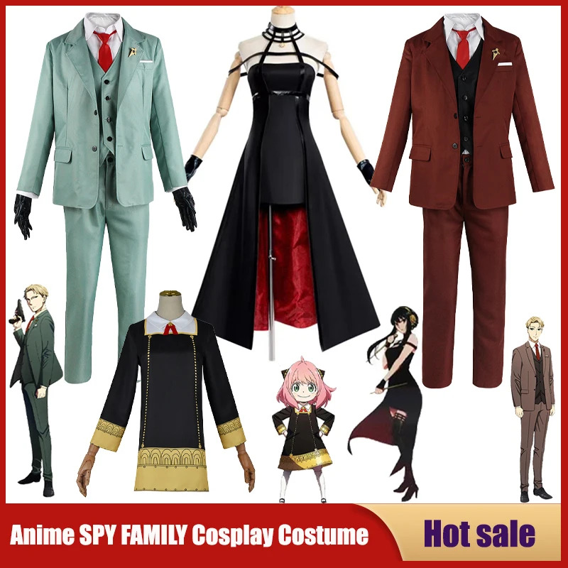 aa26 Anime Spy X Family Cospla – Spy Family Outfit recenzja i cena