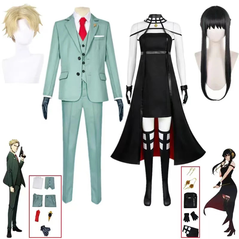 aa26 Anime Spy X Family Cospla – Spy Family Outfit recenzja i cena