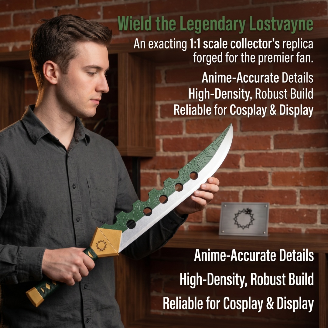 28-calowy miecz Meliodasa z Si – Anime Cosplay Sword recenzja i cena