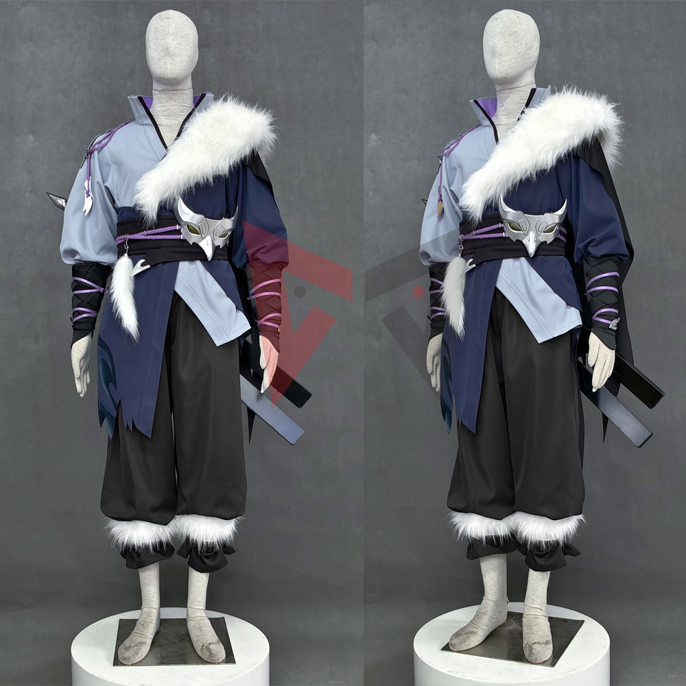 Nowy Strój Ninja Uchihang Sasu – Anime Cosplay Ninja recenzja i cena