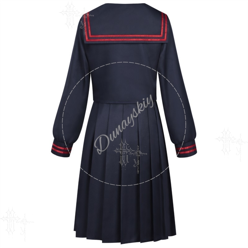 Kostium Cosplay Mio Hiura JK - – Cosplay Anime Basic recenzja i cena
