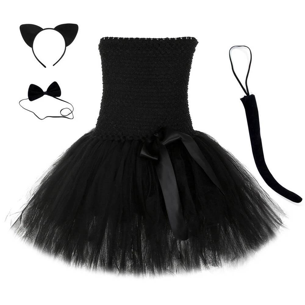 Urocza czarna sukienka tutu dl – Anime Cosplay Simple recenzja i cena
