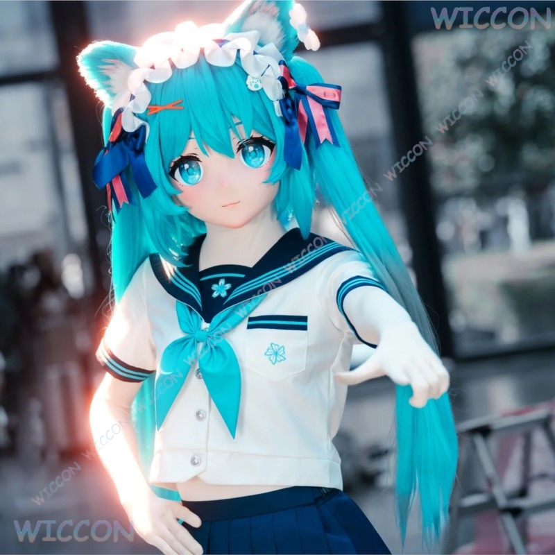 Maska na twarz Kigurumi Damska – Anime Cosplay Face recenzja i cena